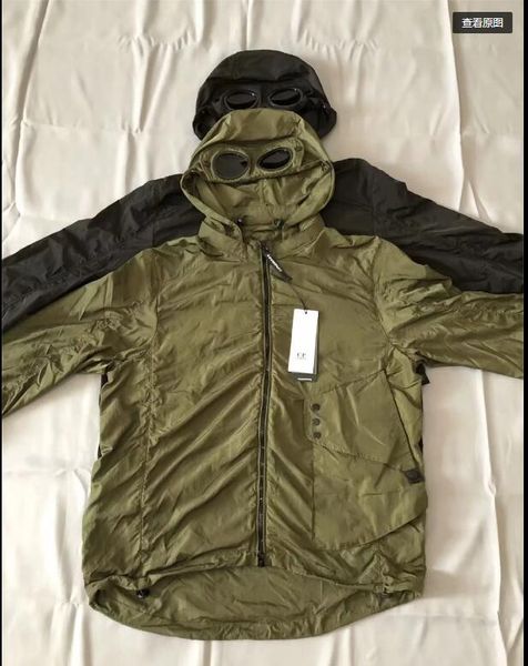 

18 c p company hooded jacket men women fa hion zipper windbreaker coat ca ual treetwear clothing outwear cotton hoodie jacket hfymjk008