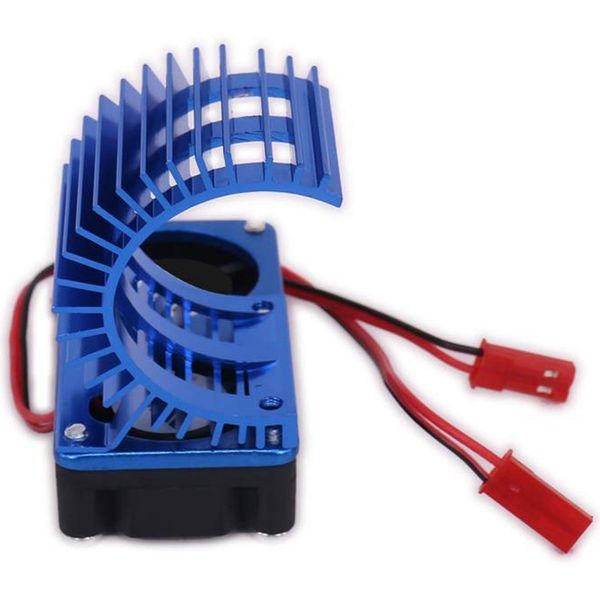 

heat sink side cooling with two fan for 1/10 rc car 540 550 motor
