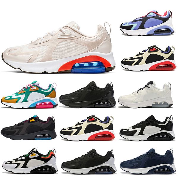 

2020 mens running shoes mystic green white black team gold desert sand bordeaux navy bule white green red fashion sneaker size 40-45, White;red