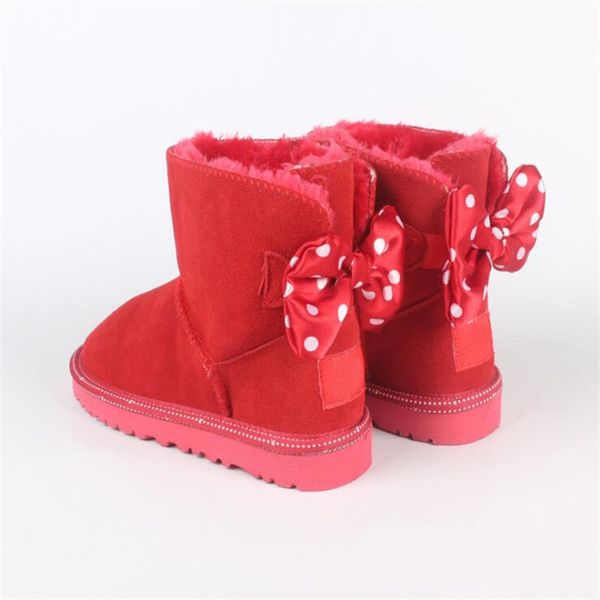 

новый классические дети boots мультфильм bowknot мальчики снег boots девушки спорт дети обувь для мальчиков кроссовки мода кожа ребенка обув, Black;grey