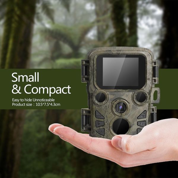 

wildlife trail p trap mini hunting camera 12mp 1080p waterproof video recorder cameras for security farm fast trigger time