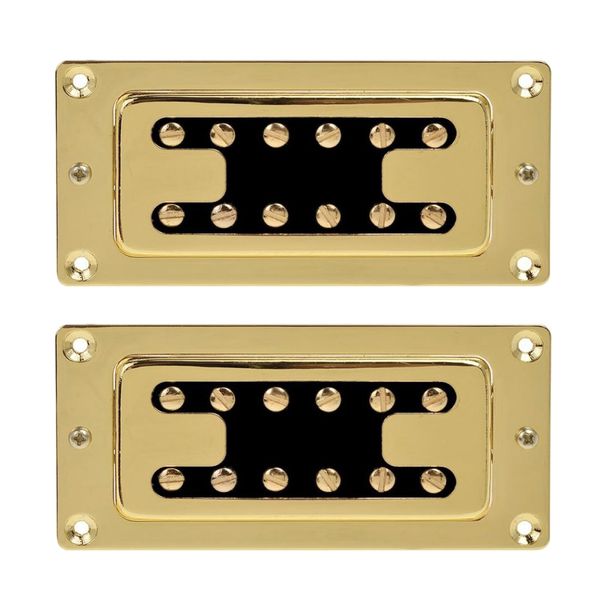 

high output guitar pickup double coil humbucker pickups neck and bridge set gold