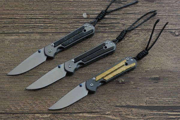 

Kevin John mini sebenza 21 flipper pocket knife M390 blade TC4 handle folding knives hunting fruit Knives outdoor camping EDC