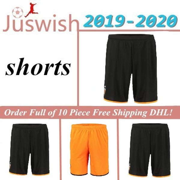 

19 20 valencia cf soccer shorts rodrigo 19 20 parejo kang in mens uniforms shorts gameiro football shorts gaya guedes c.soler jersey, Black;red