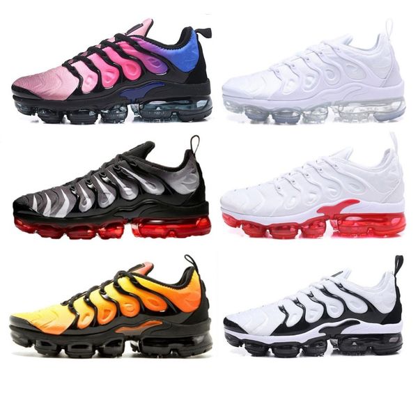 

bumblebee tn plus men running shoes triple black white red sunset p blue women shoes designer sport sneakers trainers 36-47