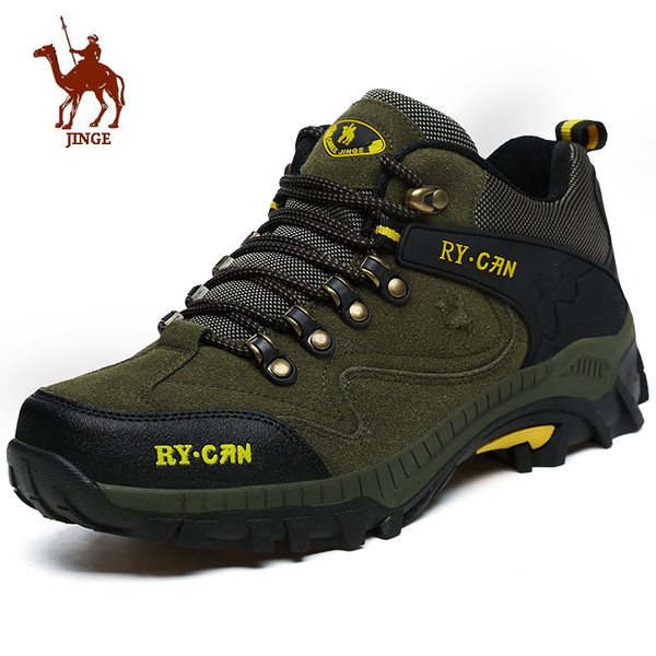 

hiking shoes outdoor mountain sneakers fishing trekking shoes waterproof tourism camping mountain sports hunting leather