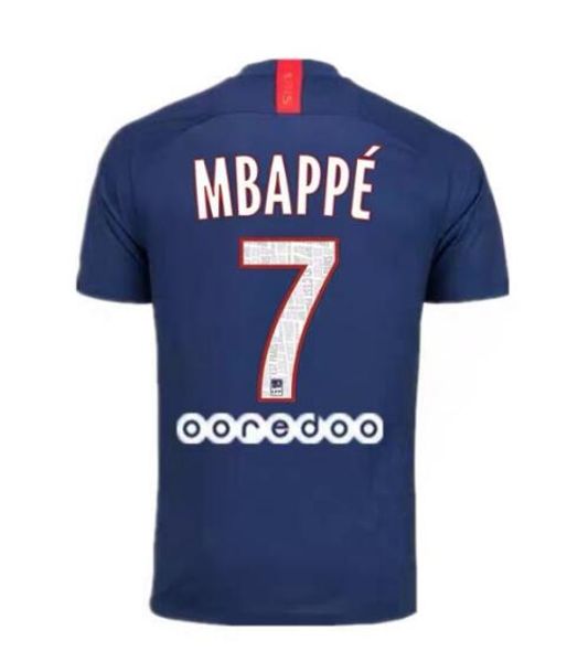

2019 2020 Player version psg soccer jersey 19 20 maillot de foot mbappe cavani SARABIA DI MARIA Custom football shirts