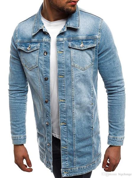 

осенняя мода одежда мужская куртка длинные bomber jacket с капюшоном вскользь тонкий ковбой мужчина плюс размер m-3xl, Black;brown