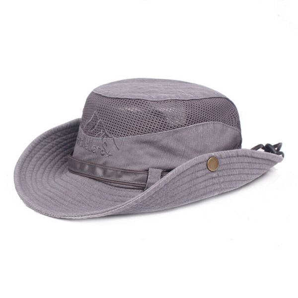 

new bucket hat boonie hunting fishing outdoor cap washed cotton