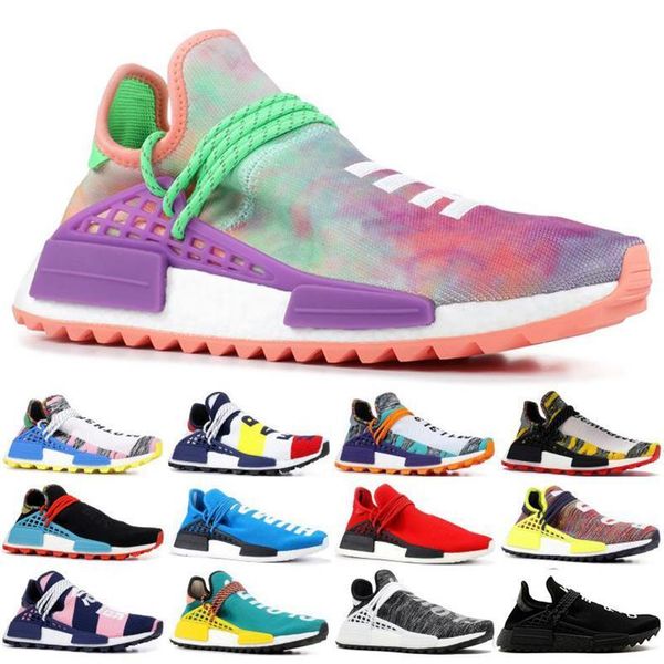 

2018 новая человеческая раса trail boots x pharrell williams мужские женские кроссовки ultra nmd fashion luxury mens women designer sandals