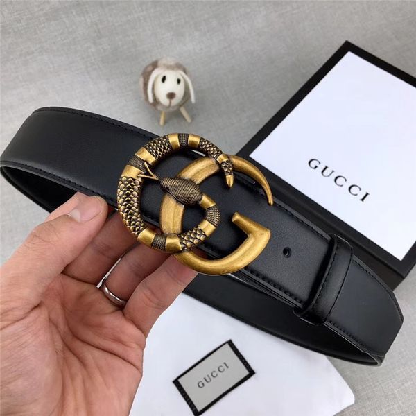 

De igner belt fa hion luxury belt for men and women ancient gold nake buckle fa hion ca ual jean belt for men and women