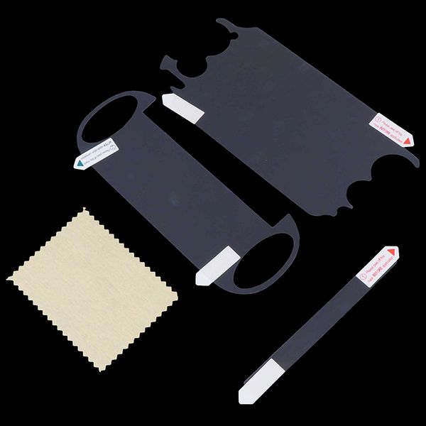 

front and back screen protector film for ps vita psv1000/2000 hd-transparent