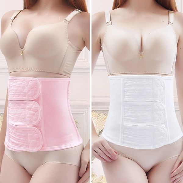 

материнский корсет бандаж для похудения женщин корсета shapewear беременной послеродовая ремень, White