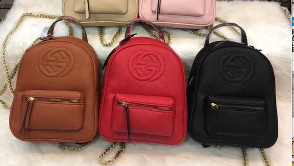 

Женщины Кожа Schoolbag Soho сумка диско плечо сумка кошелек Mini рюкзак 1369