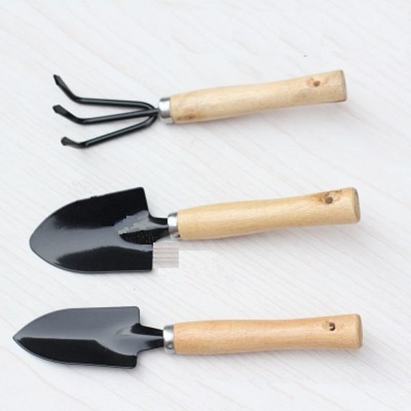 

3-piece set mini gardening tools garden accessories tools for home gardening meat growing tools small shovel spade tool decor garden tool