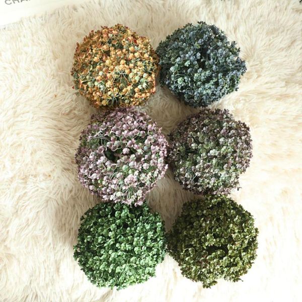 

artificial grass ball hanging pendant for wedding party home decoration