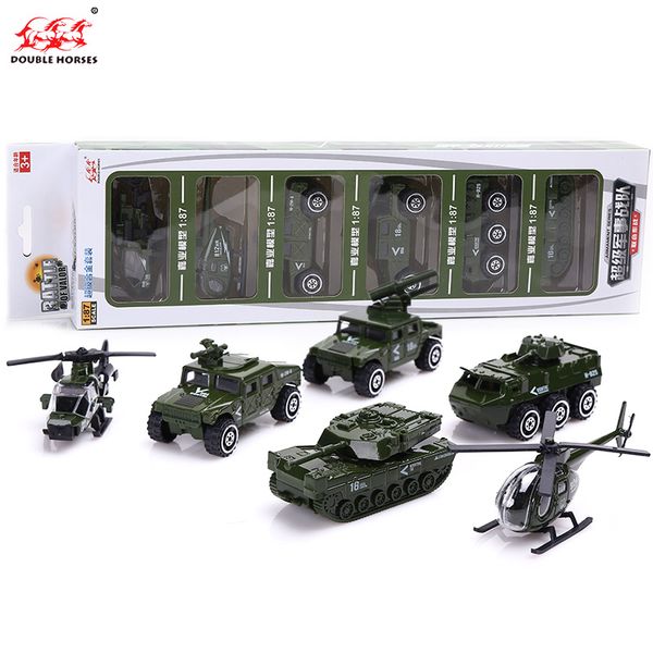 JY Diecast Model Model Toy, мини-военный грузовик, вертолет, танк, броневина, орнамент для вечеринки Рождественский ребенок день рождения подарок, собирать