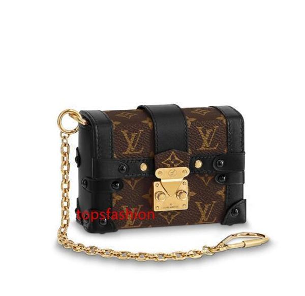 

trunk m62553 new women fashion shows exotic leather bags iconic bags clutches evening chain wallets purse