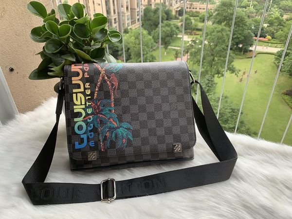 

2020 classic fashion men leather messenger bags cross body bag school bookbag shoulder bag briefcase 28cm tablet bag