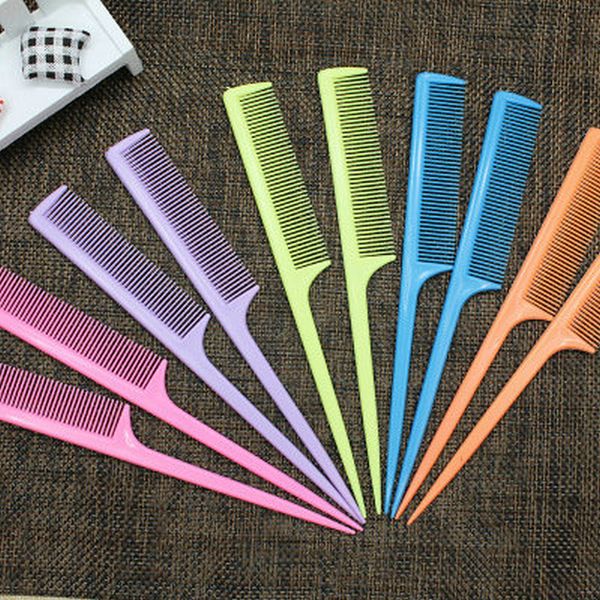 

steel tail comb purplesalon professional beauty tools nero pick comb steel tail goods with price festival fashion 50 off discount sqtrimmer, Silver