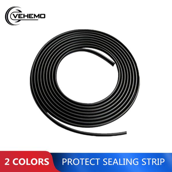 

5m auto door scratch strip protector edge guard rubber protector sealing strip seal with adhesive universal car accessories