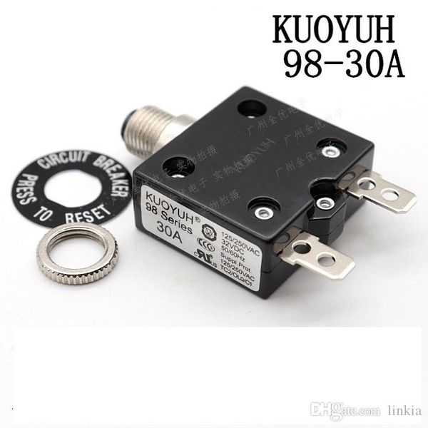 

taiwan kuoyuh 98 series-30a overcurrent protector overload switch