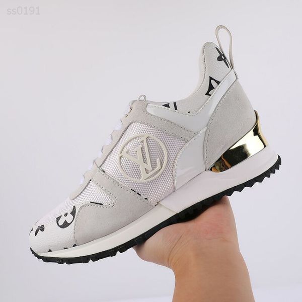 

trend british style korean delivery handsome air cushion running shoes women running ladies sports shoes factory direct sales size 36-41cm, Black