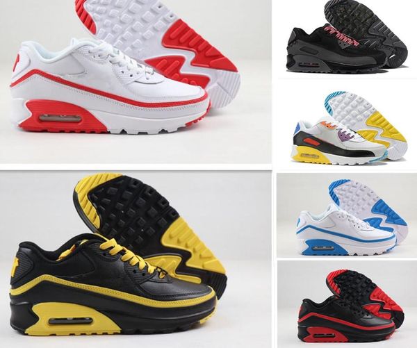 

2020 mens 90 bw zapatillas deportiva hombre chaussure bw running shoes gold black white triple baksetball trainers sneakers size 40-46