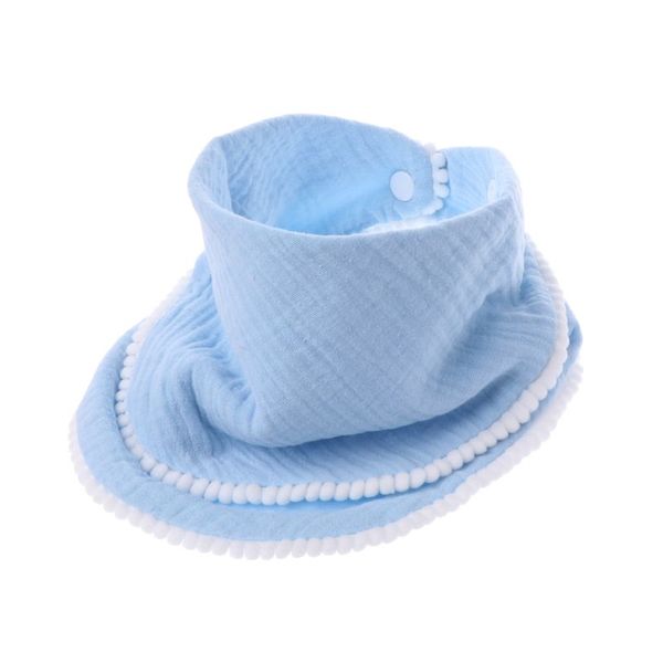 

baby burp cloths cotton gauze muslin baby bib bandanas soft breathable newborns towel scarf