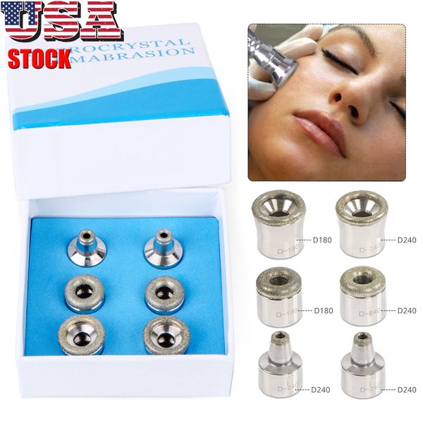 US Ship Best Diamond Tips For Skin Peeling Strumenti per saloni di bellezza Spedizione gratuita Diamond Machine Midrodermabrasion Dermoabrasione Beauty Device