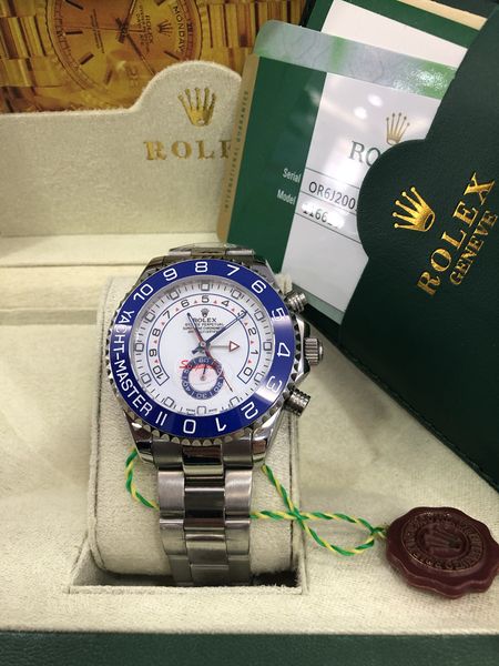 

christmas gift white dial ceramic bezel 116680 44mm automatic mechanical watch mens gifts wristwatches with original box papers, Slivery;brown