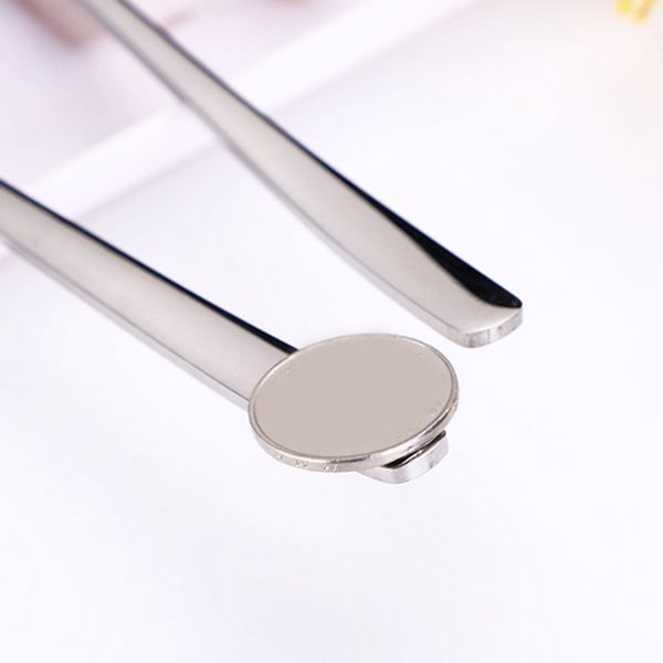 

abui-new 9 pcs/set portable stainless steel cutlery set knife fork spoon straw with cloth pack kitchen dinnerware tableware kit