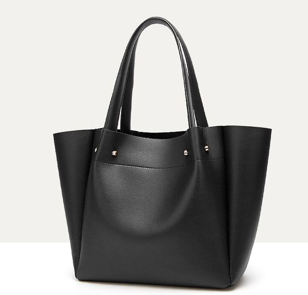 

дизайнер женщина сплошные цвета tote сумки большой емкости плеча сумка luxury lady негабаритные сумки / 4