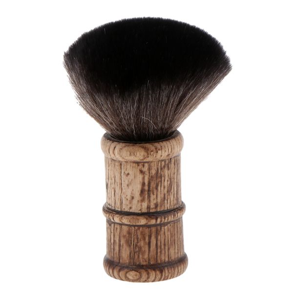 

barber neck duster brush hair cutting salon hair removal brush broken hairbrush haircut cleaning brush tool, Silver