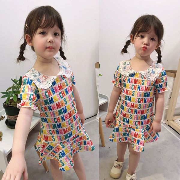

2020 new children's dress20200105#09, Red;yellow