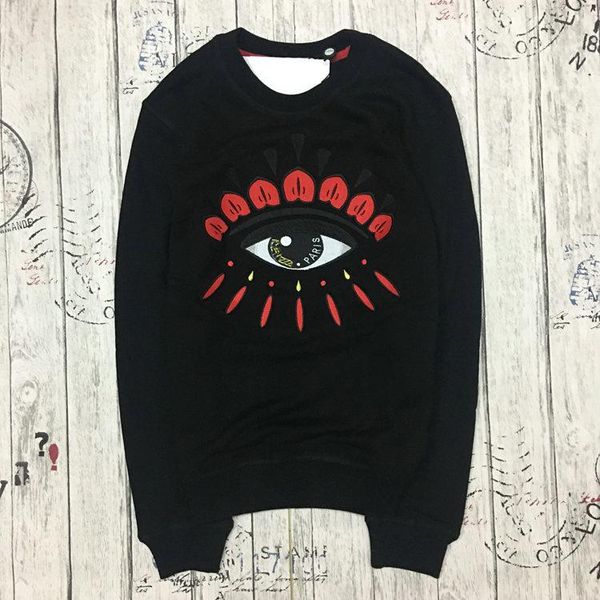 

мужская женская парижская вышивка тигровая голова толстовка свитер мужчины женщины глаз хип хоп толстовка обезьяны джастин бибер акула с дли, White;black