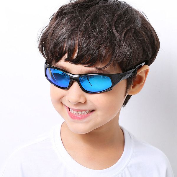 

zerosun boys sunglasses polarized girl outdoor coating mirror goggles sun glasses for kids children boy girl child uv400, White;black