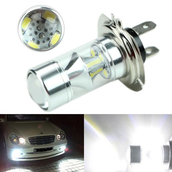 

super white h7 60w 6000k samsung 2323 led fog light 12-smd driving bulbs 12v