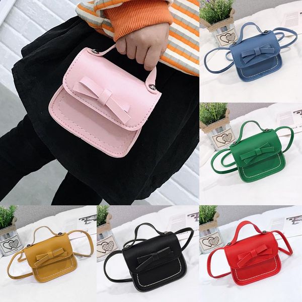 

children cute princess messenger bag girl bag bow baby shoulder handbag