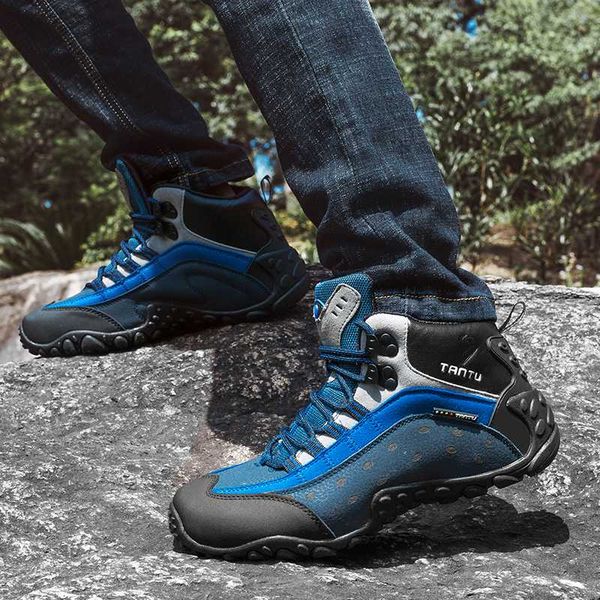 

mens hiking boots waterproof outdoor sneakers men winter sport shoe winter high tactical boot trekking shoes