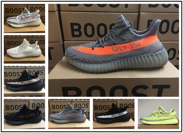 

2019 350 v2 3m static zebra blue tint beluga bred butter cream sesame semi frozen yellow real basf mens running shoes women sneaker