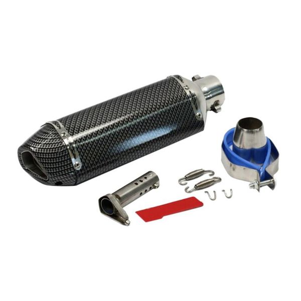 

universal motorcycle exhaust muffler pipe carbon fiber tail fashion design style refitting exhaust pipe