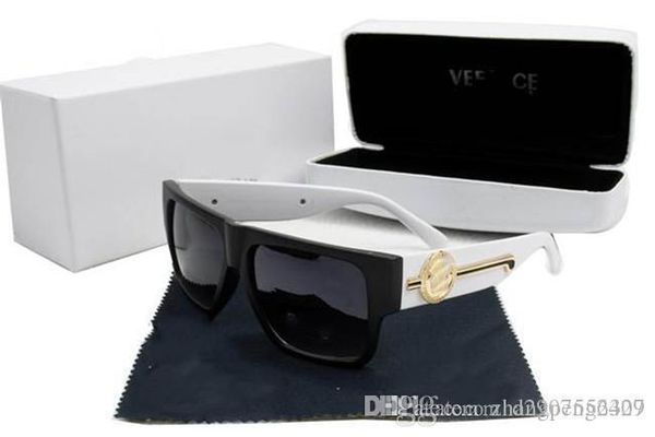 

2017 arrive summer fashion designer metal frames sunglasses men women outdoor vintage eyewear guarantee that pictures, White;black