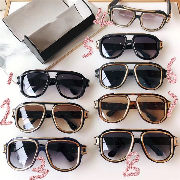 

eyewear popular six men glasses vintage sunglasses glasses sun man trendy steam punk metal glass grandmaster eyewear casuals steampunk waee, White;black