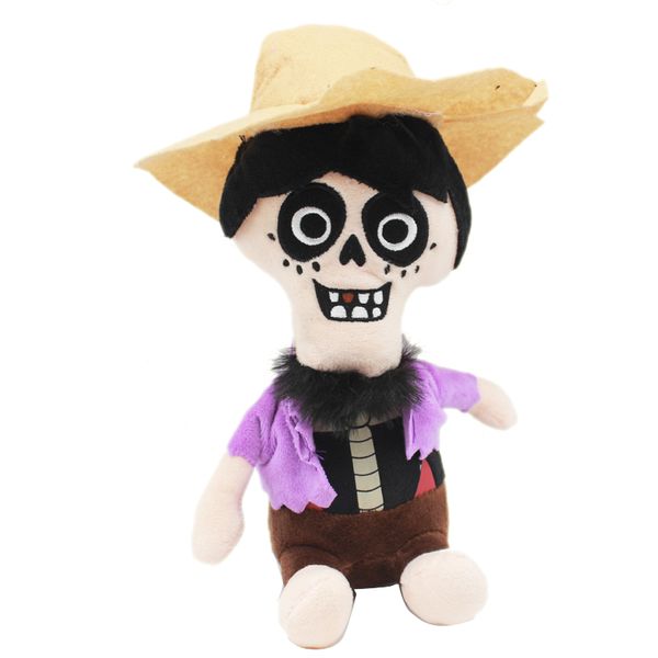 

20-25см movie coco pixar character 2020 новый плюшевые игрушки мигель hector фаршированные мягкие плюшевые куклы дети плюшевые игрушки подар