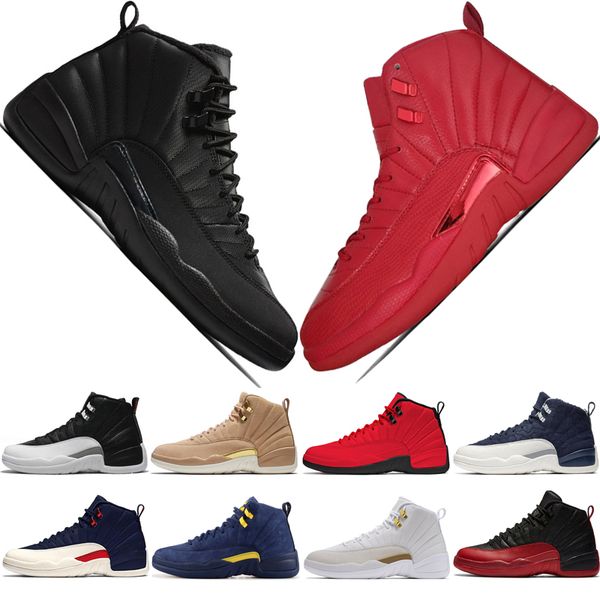 

12s winterized wntr gym red michigan mens basketball shoes the master flu game taxi graduation pack 12 men sports sneakers designer trainers