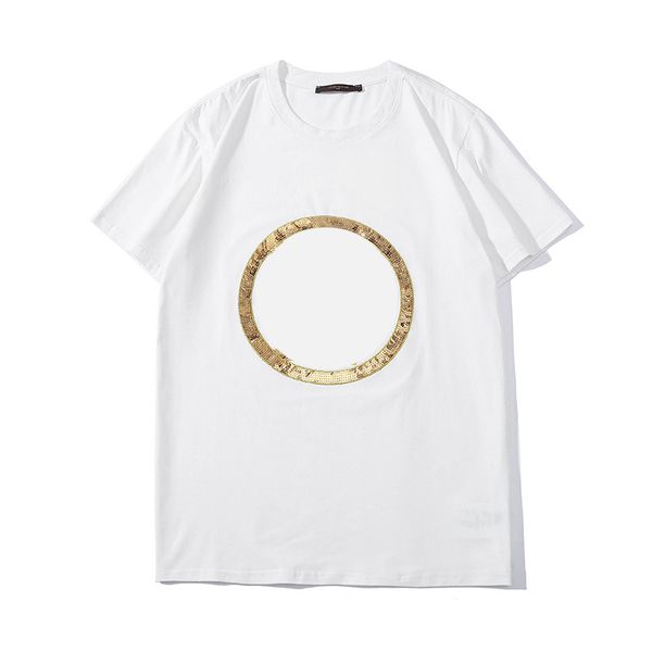 

2019 new fashion designer t shirt mens t shirt men and women brand t shirt hip-hop muti-style short sleeve women size s-2xl, White;black