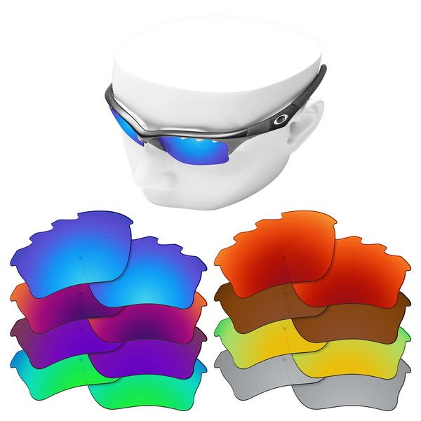 

oowlit polarized replacement lenses for- half xlj vented sunglasses