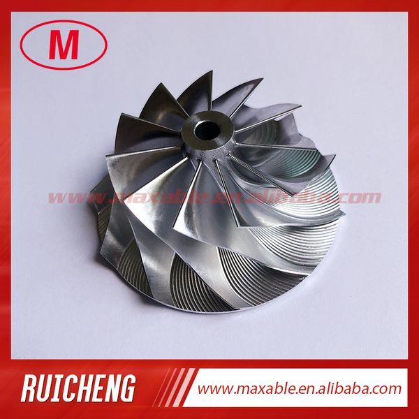 

ct26 11+0 blades 48.30/64.89mm turbo billet/aluminum 2618/milling compressor wheel