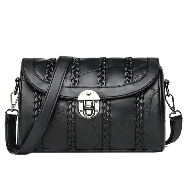 

new women cross shoulder bag fashion knits summer black mini bag ph-cfy20062048